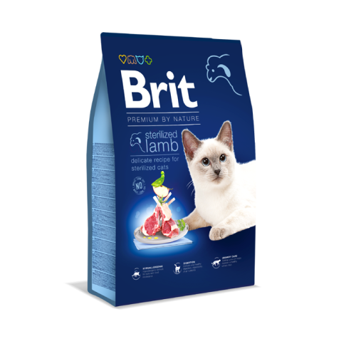 Brit Premium By Nature® Cat Sterilized Lamb