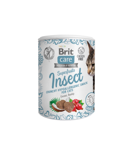 Brit Care® Cat Superfruits Snack Insect